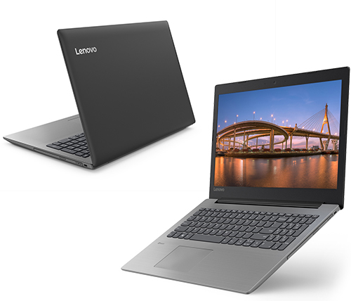 מחשב נייד "15.6 Lenovo IdeaPad 330-15 81DE00D3IV i5-8250U בצבע שחור,כונן 256GB SSD זיכרון 8GB DDR4  מאיץ גרפי Nvidia GeForce MX150