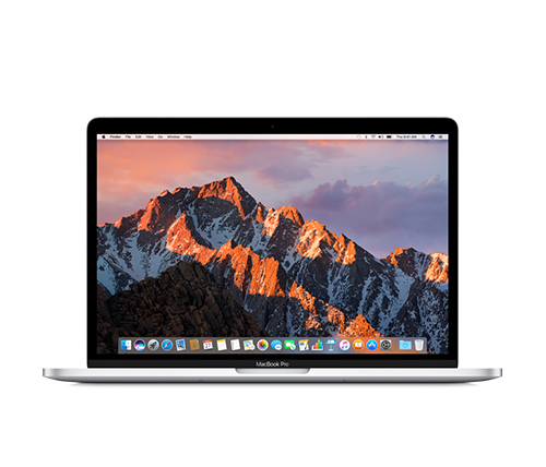 מחשב נייד "13.3 Apple MacBook Pro MPXR2HB/A - 2017, כונן 128GB SSD, זכרון 8GB ומ.גרפי Intel 640