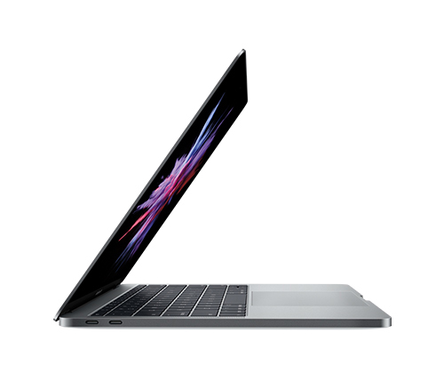 מחשב נייד "13.3 Apple MacBook Pro MPXT2HB/A - 2017, כונן 256GB SSD, זכרון 8GB ומ.גרפי Intel 640
