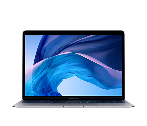מחשב נייד "13.3 Apple MacBook Air MRE82HB/A - 2018 בצבע אפור חלל, כונן 128GB SSD, זכרון 8GB ומ.גרפי Intel 617