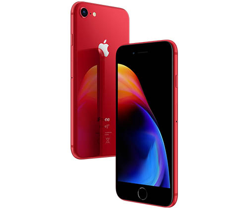 אייפון Apple iPhone 8 64GB בצבע אדום - שנה אחריות היבואן הרשמי