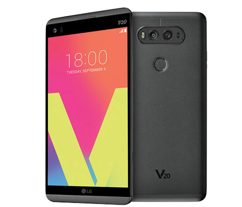 סמארטפון LG V20 H990 64GB בצבע שחור - שנה אחריות היבואן הרשמי