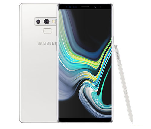סמארטפון Samsung Galaxy Note 9 SM-N960F 128GB בצבע לבן - שנה אחריות היבואן הרשמי