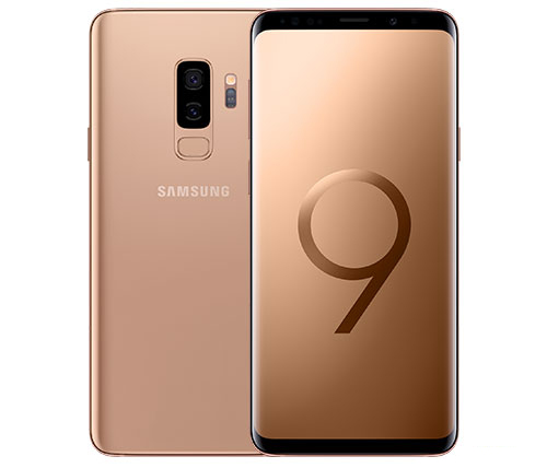 סמארטפון Samsung Galaxy S9 Plus SM-G965F 128GB בצבע זהב זריחה - שנה אחריות היבואן הרשמי
