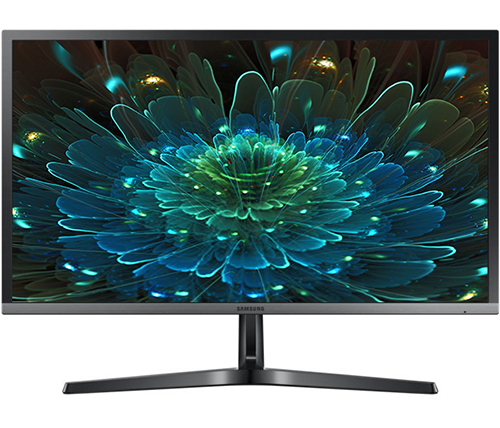 מסך מחשב "27.9 Samsung LED 4K U28H750UQM בצבע כסוף ושחור
