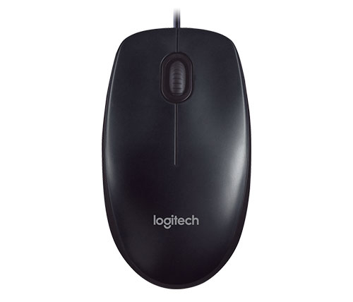 עכבר חוטי לוג'יטק Logitech M90 בצבע שחור