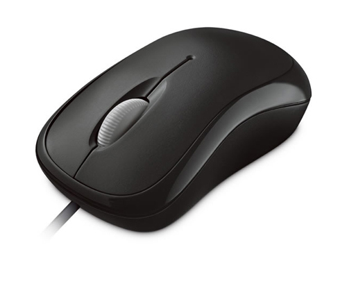 עכבר Microsoft Retail Basic Optical USB צבע שחור