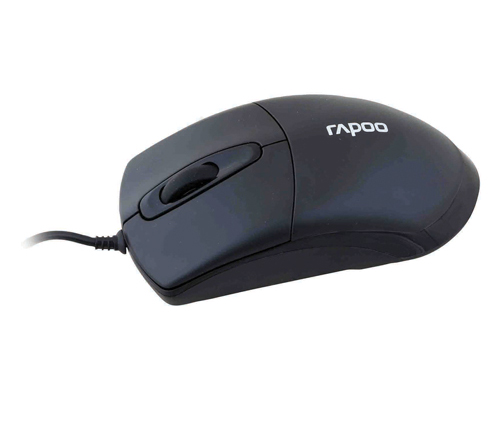 עכבר אופטי Rapoo N1060B בצבע שחור