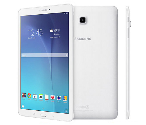 טאבלט Samsung Galaxy Tab E T560 Wi-Fi 9.6” 8GB בצבע לבן 