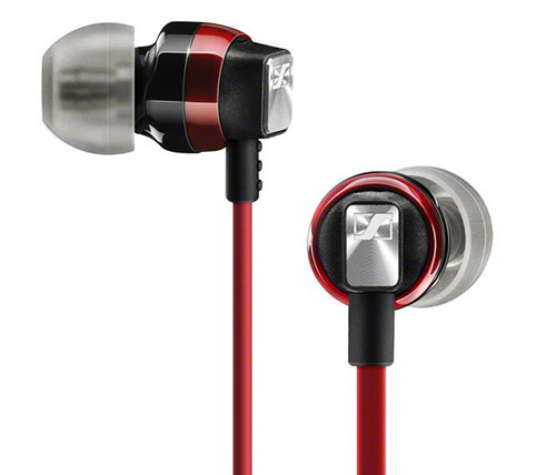 אוזניות Sennheiser CX 3.00 Red בצבע אדום ושחור