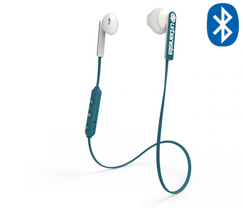 אוזניות ספורט אלחוטיות Urbanista Berlin Blue Petroleum עם מיקרופון Bluetooth בצבע כחול