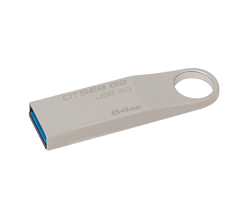 זכרון נייד Kingston DataTraveler SE9 G2 3.0 USB 3.0 - בנפח 64GB