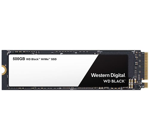 כונן Western Digital WD Black NVMe SSD 500GB PCIe M.2 2280 NVMe SSD