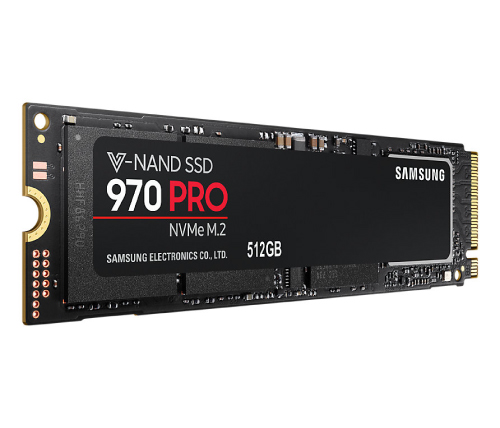 כונן Samsung 970 PRO NVMe 512GB PCIe M.2 2280 NVMe SSD