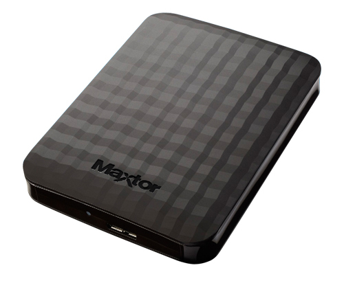 דיסק קשיח חיצוני נייד Maxtor M3 Portable STSHX-M201TCBM 2TB בצבע שחור