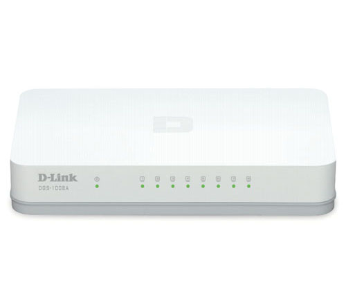 מתג D-Link DGS-1008A 8 Ports Gigabit 10/100/1000Mbps