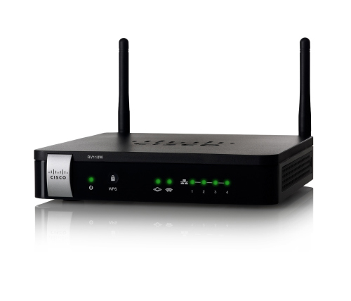 נתב / ראוטר Cisco 802.11n Wireless-N Multifunction VPN RV110W-E-G5-K9
