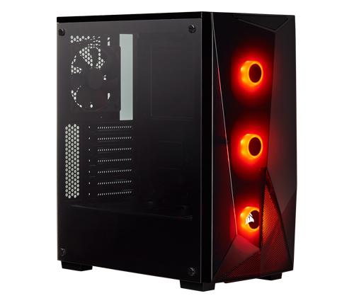 מארז מחשב Corsair Carbide Series SPEC-DELTA RGB בצבע שחור