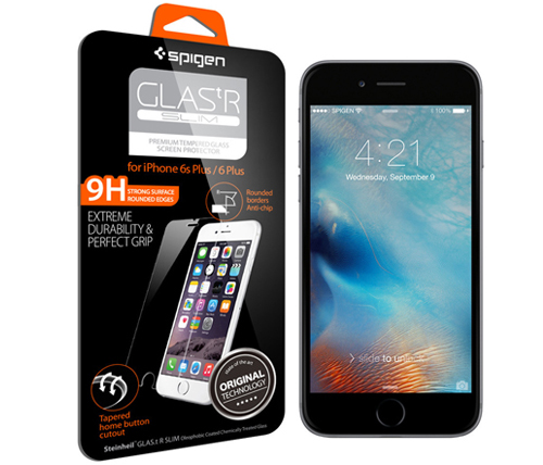 מגן מסך Spigen iPhone 6s Plus / iPhone 6 Plus Screen Protector GLAS.tR SLIM