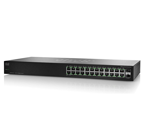מתג Cisco SG110-24HP-EU 24-Port Gigabit Switch