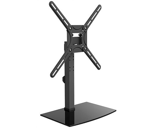 מעמד שולחני 2 תנועות ברקן למסך בגודל "29 - "56 Barkan דגם 320TVM בצבע שחור