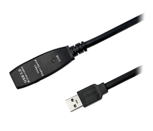 כבל מאריך אקטיבי ETION USB 3.0 באורך כ-5 מטרים