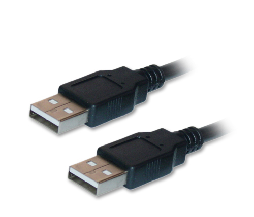 כבל USB זכר ל-USB זכר ETION באורך כ- 2 מטר