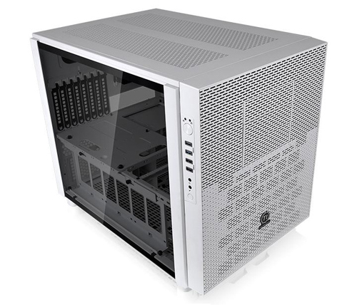 מארז מחשב Thermaltake Core X5 Tempered Glass Snow Edition בצבע לבן