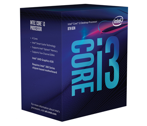 מעבד Intel® Core™ i3-8100 Coffee Lake Box