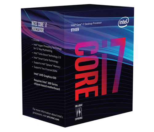 מעבד Intel Core i7-8700 Coffee Lake Box