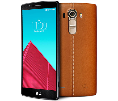 סמארטפון LG G4 32GB H815 עם גב עור בצבע שחור - שנתיים אחריות היבואן הרשמי