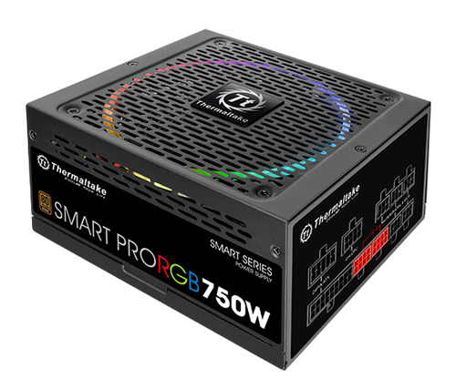 ספק כח אקטיבי Thermaltake Smart Pro RGB 80Plus Bronze Modular 750W