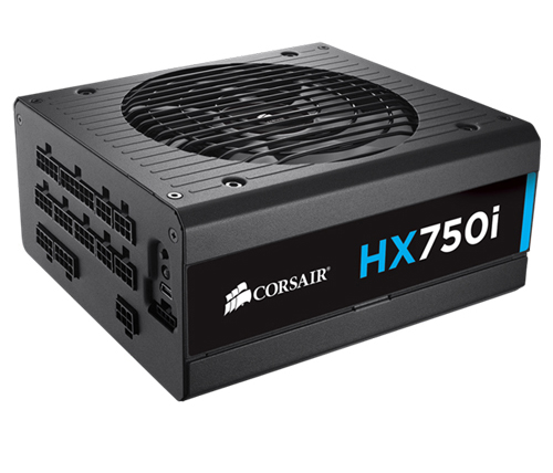 ספק כח אקטיבי Corsair HX750i 80+ Platinum Modular 750W