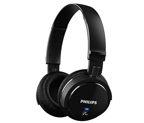 אוזניות אלחוטיות Philips SHB5600BK עם מיקרופון Bluetooth בצבע שחור