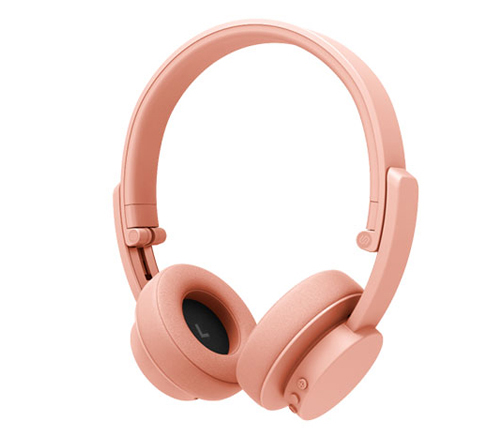 אוזניות אלחוטיות Urbanista Detroit Cheeky Peach עם מיקרופון Bluetooth בצבע אפרסק