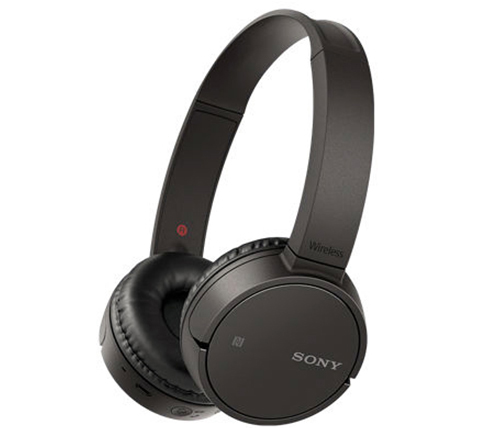 אוזניות אלחוטיות Sony WH-CH500 עם מיקרופון Bluetooth בצבע שחור