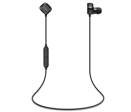 אוזניות ספורט אלחוטיות Spigen R32E עם מיקרופון Bluetooth בצבע שחור
