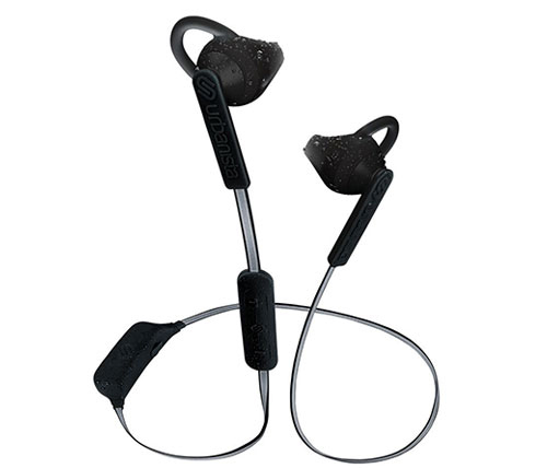 אוזניות ספורט אלחוטיות Urbanista Boston Night Runner Reflex עם מיקרופון Bluetooth בצבע שחור