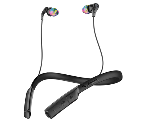 אוזניות ספורט אלחוטיות Skullcandy Method עם מיקרופון Bluetooth בצבע שחור