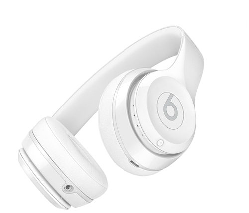 אוזניות אלחוטיות Beats by Dr.Dre Solo 3 עם מיקרופון Bluetooth בצבע לבן
