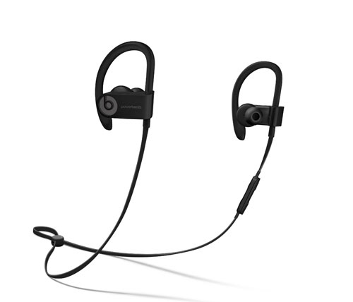 אוזניות ספורט אלחוטיות Beats By Dr.Dre Powerbeats3 עם מיקרופון Bluetooth בצבע שחור