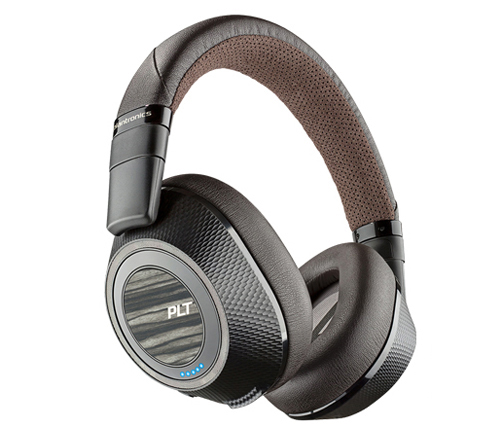 אוזניות אלחוטיות Plantronics Backbeat Pro 2 עם מיקרופון Bluetooth בצבע שחור חום