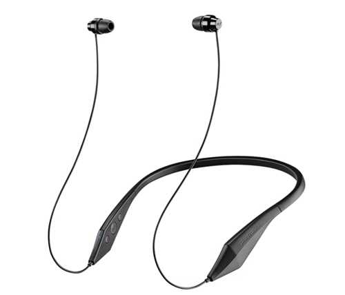 אוזניות אלחוטיות Plantronics Backbeat 100 עם מיקרופון Bluetooth בצבע שחור