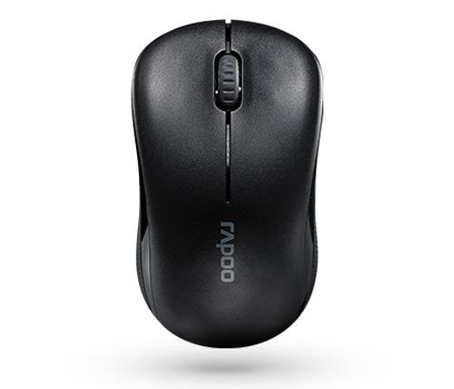 עכבר אלחוטי RAPOO 6010B 1000 DPI Bluetooth בצבע שחור
