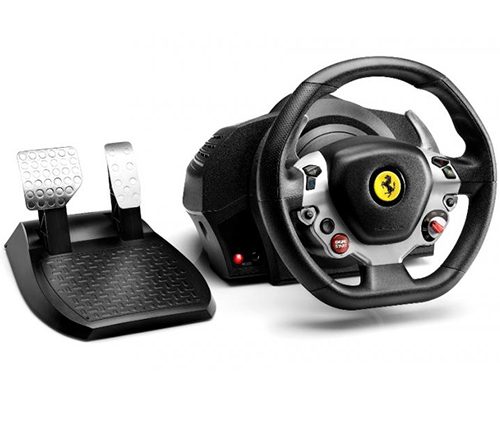 הגה מרוצים ודוושות ThrustMaster TX Racing Wheel Ferrari 458 Italia Edition לPC / Xbox One