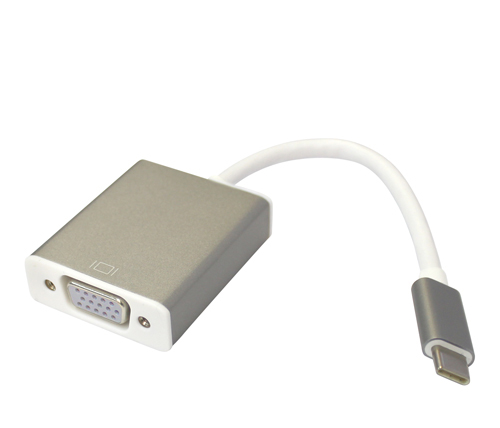 מתאם חיבור USB Type C זכר ל-VGA נקבה ETION