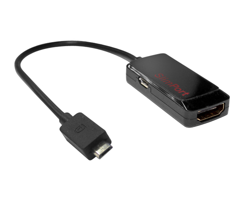 מתאם MICRO USB זכר ל-LG Slimport / MHL HDMI