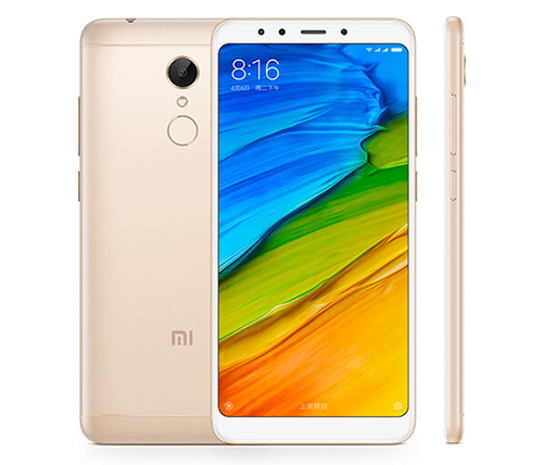 סמארטפון Xiaomi Redmi 5 32GB בצבע זהב - שנתיים אחריות היבואן הרשמי