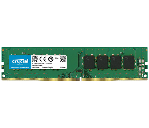 זכרון למחשב Crucial 4GB DDR4 2400MHz UDIMM CT4G4DFS824A