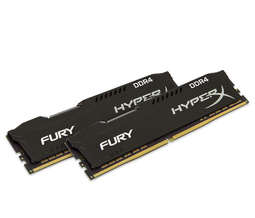 זכרון למחשב HyperX Fury 2X16GB DDR4 2933MHz HX429C17FBK2/32 DIMM
